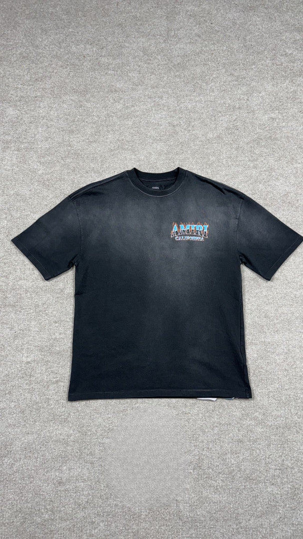 Amiri Black Sinners SS Logo Tee