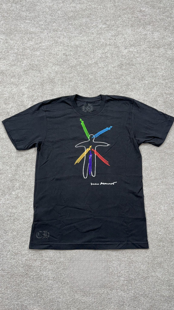 Chrome hearts t shirt multicolor Cross