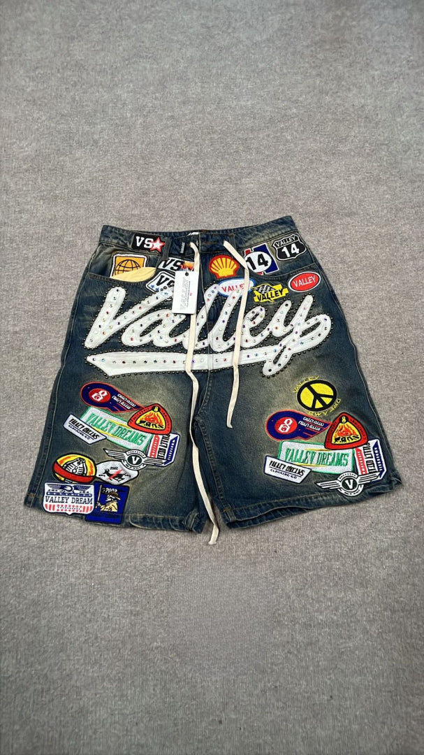 Valley dreams patches shorts