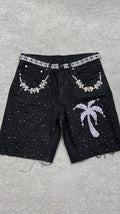 Levi’s Black Jean shorts