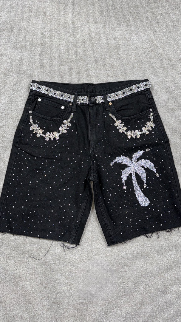 Levi’s Black Jean shorts