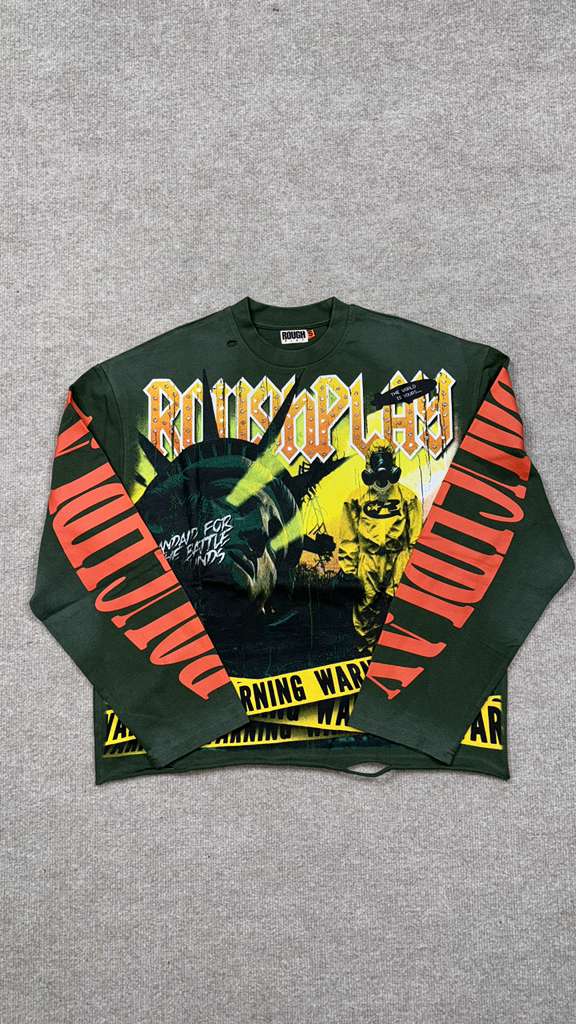 RoughPlay Warning Long Sleeve (GRN)