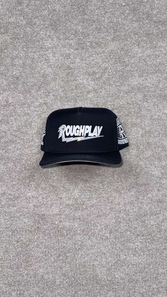 Roughplay SnapBack (navy blue/white)