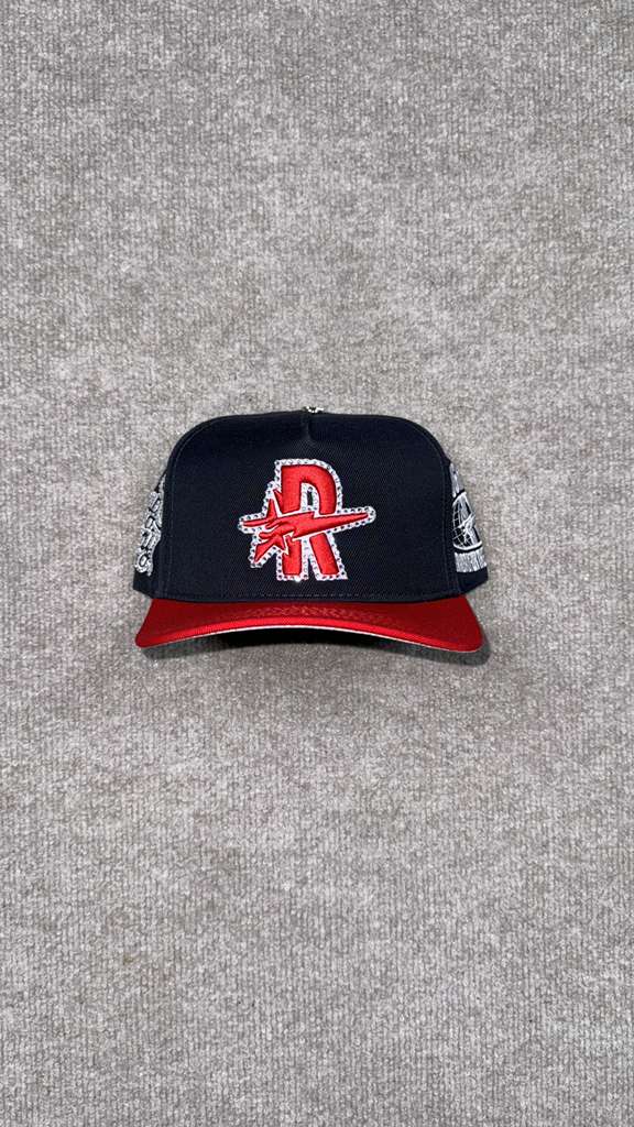 RoughPlay SnapBack (NVY/RED)