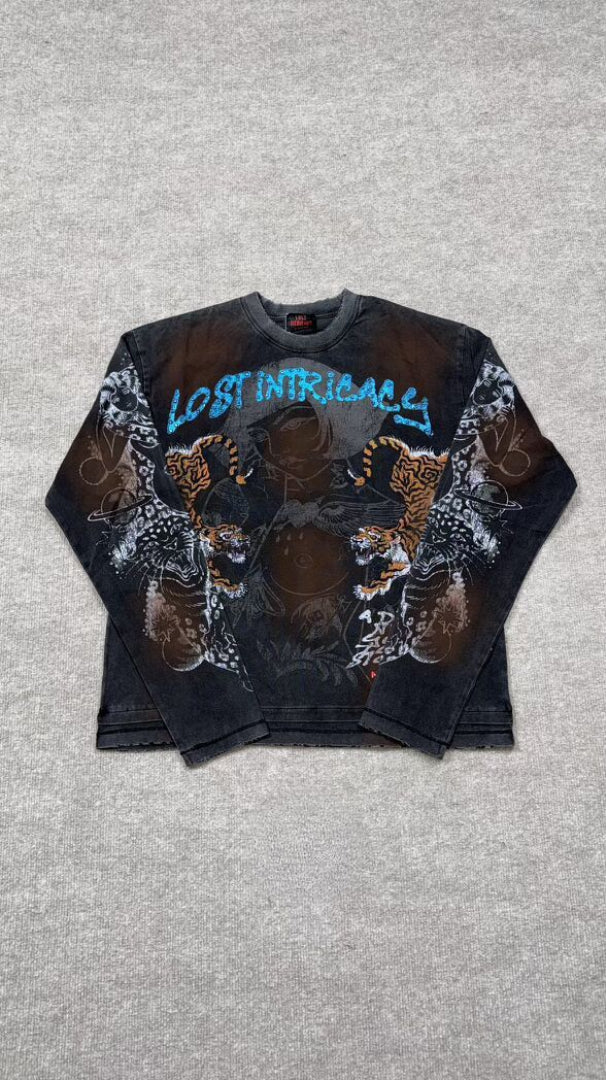 Lost intricacy Tiger Long sleeve