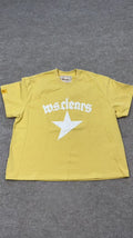 When smoke clears Yellow t shirt