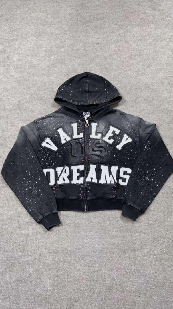 Valley Dreams Oreo zip ups hoodie